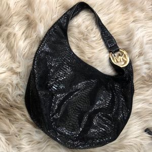 Black MK bag